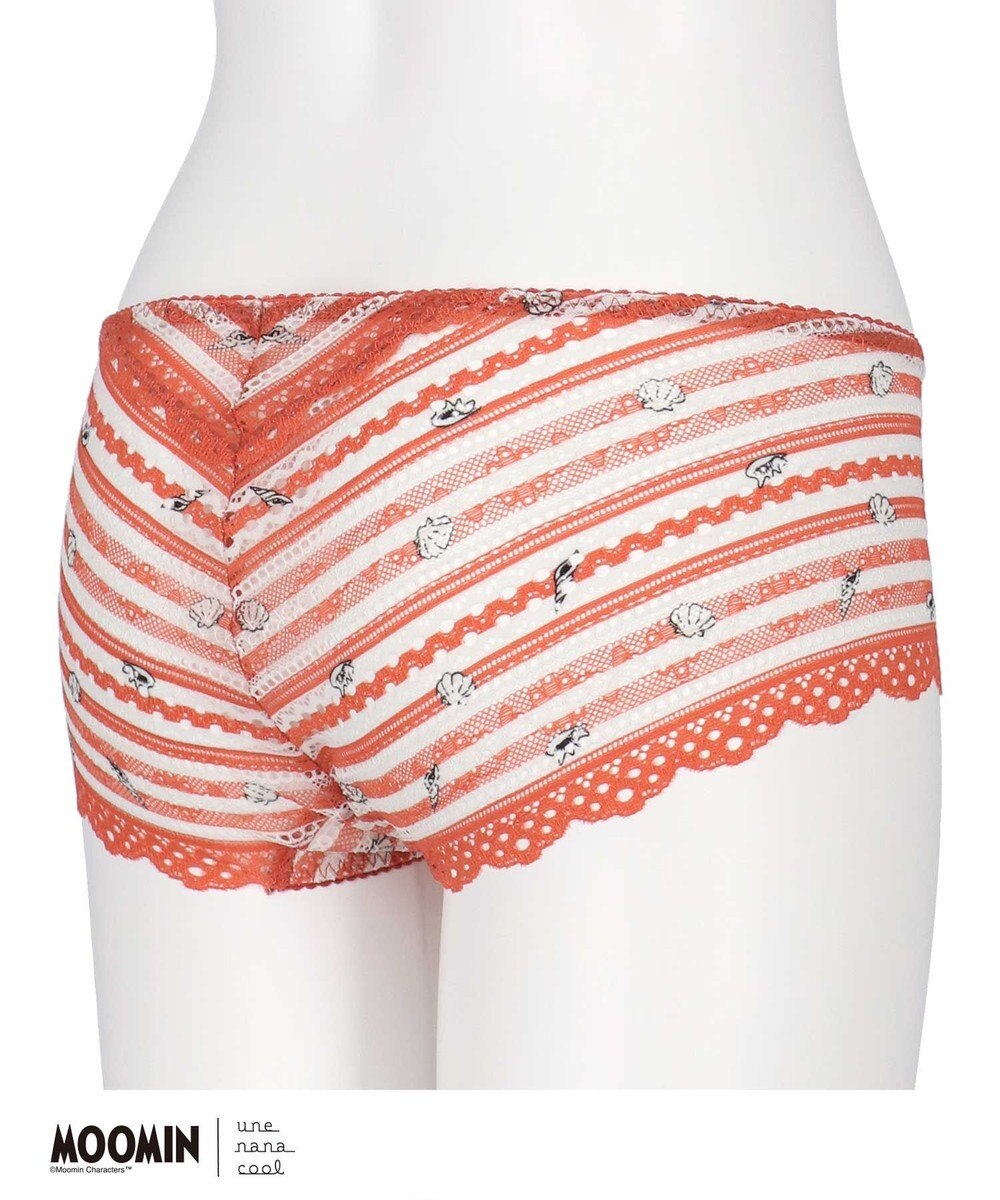 une nana cool 【ムーミン】MOOMIN × une nana ccol 364 総レースショーツ 