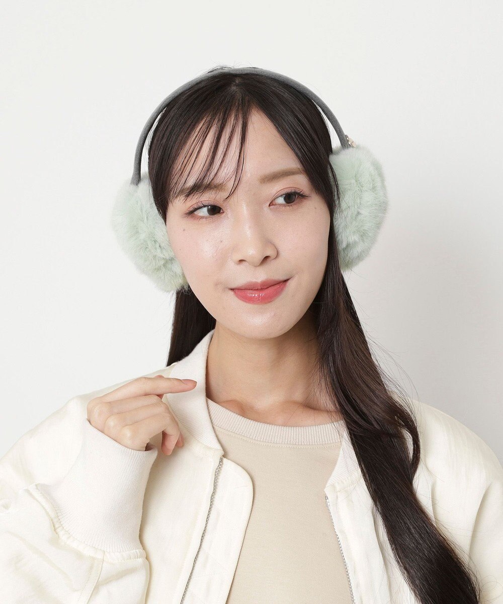 MOONBAT 【ラッピングBOX付き】FURLA ハート型イヤマフ 