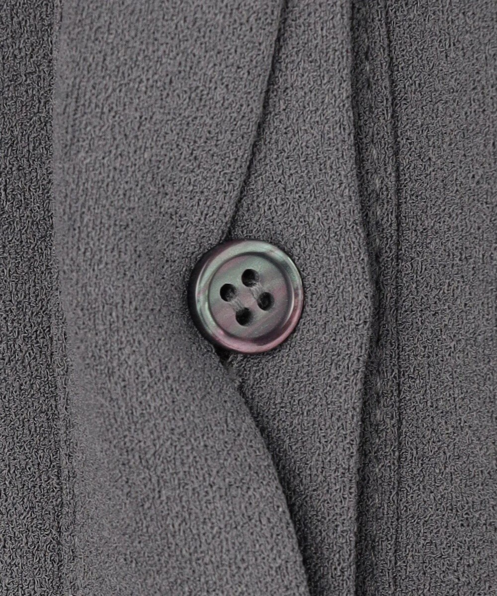 組曲 【接触冷感・WEB限定】ジョーゼットジャージードルマンスリーブ ブラウス 