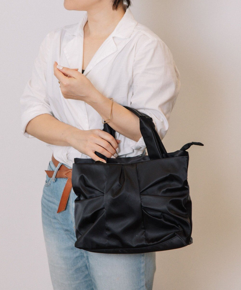 UNBILLION cachecache WEB限定リボン2wayトートバッグ 