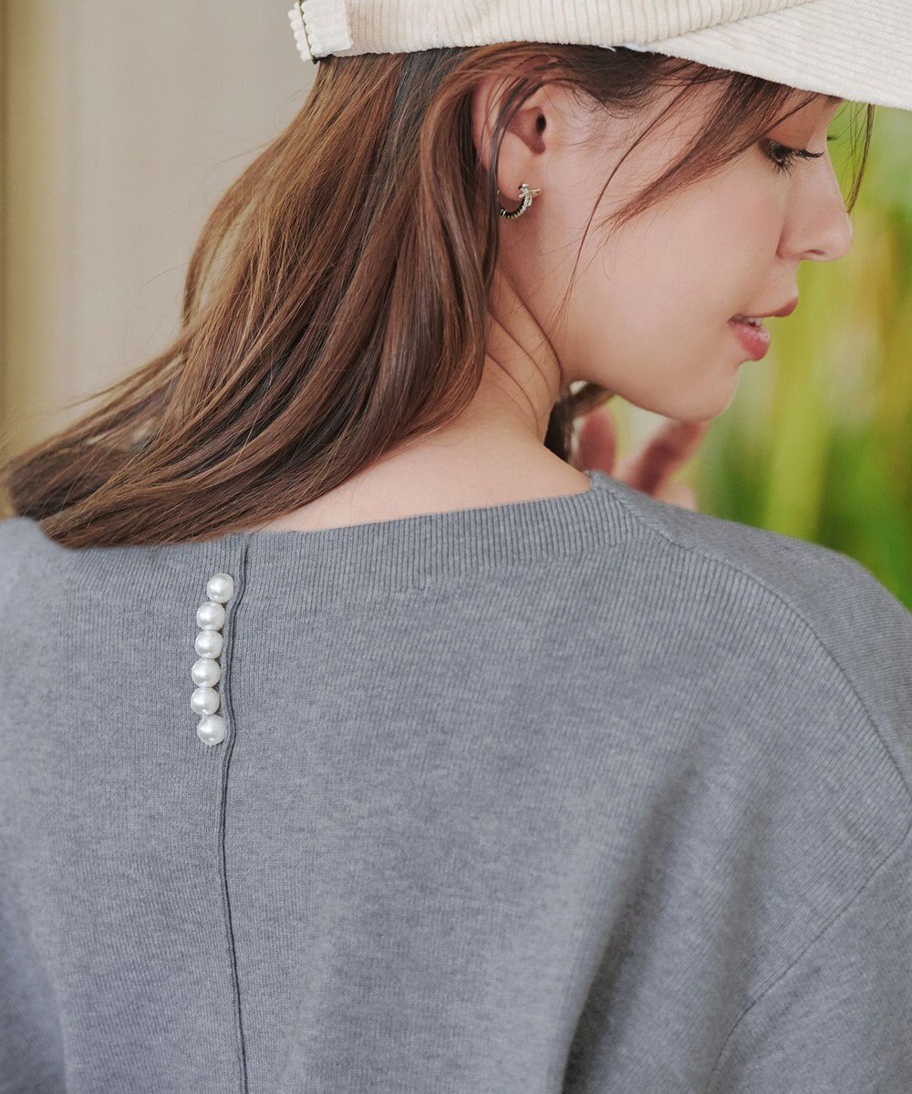 Tiaclasse 【安田美沙子さん着用・新色追加・洗える】ボリュームパフスリーブニット 