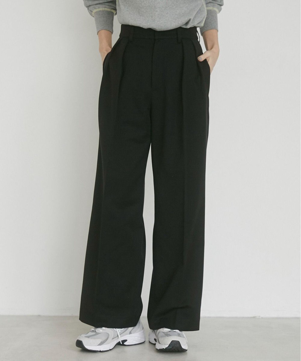 WEGO 【ANGIE VINTAGE/SMLサイズ展開】２タックワイドスラックス 