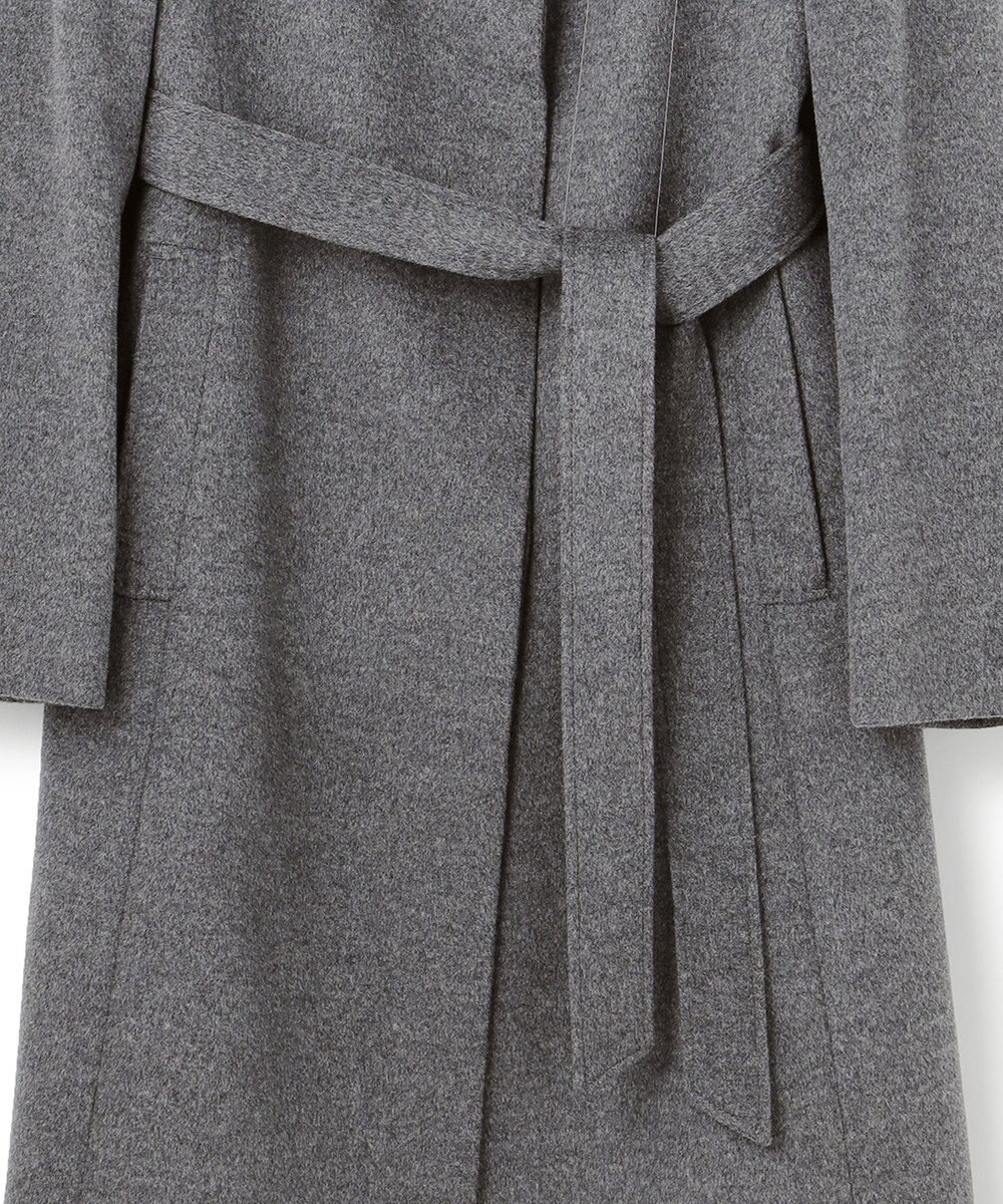 23区 L ウールカシミヤビーバー スタンドカラー  コート 