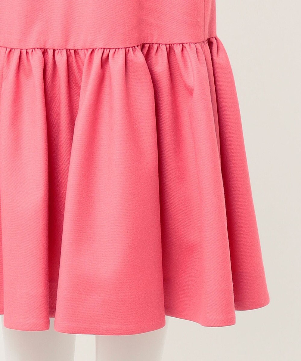 23区 L 【R(アール)】カラーウールツイル ティアードスカート 