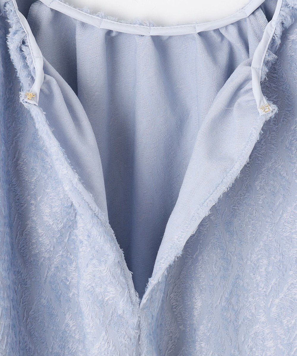 BEIGE， 【洗える】CROISETTE / ジャカードブラウス 