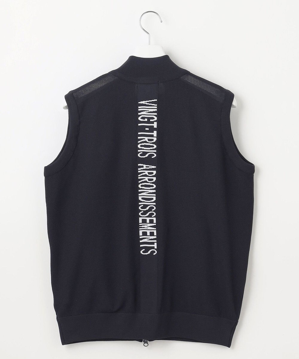 23区GOLF 【MEN】軽くて通気性抜群のニットコンビベスト 