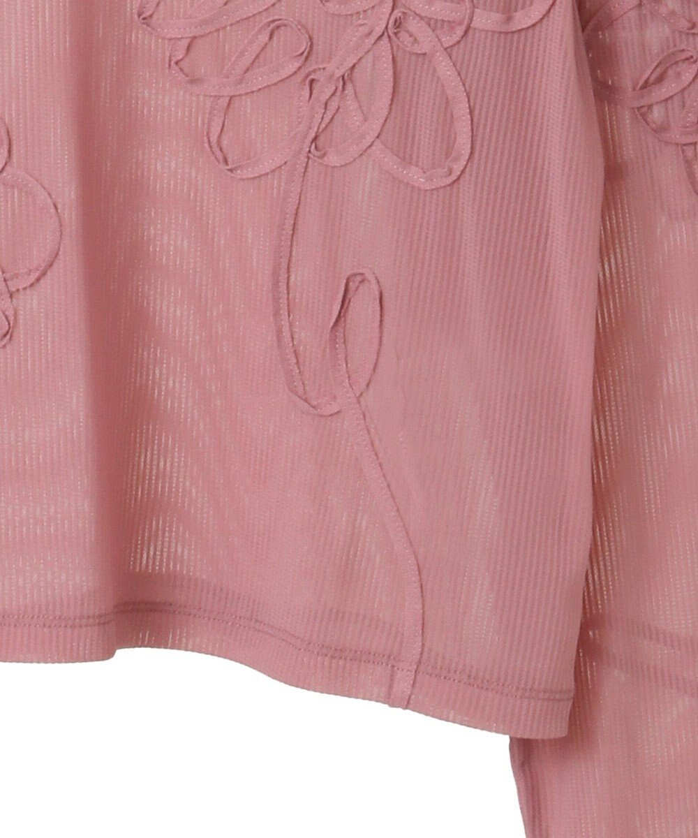 Green Parks ・ＥＬＥＮＣＡＲＥ　ＤＵＥ　コード刺繍シアーロンＴ 