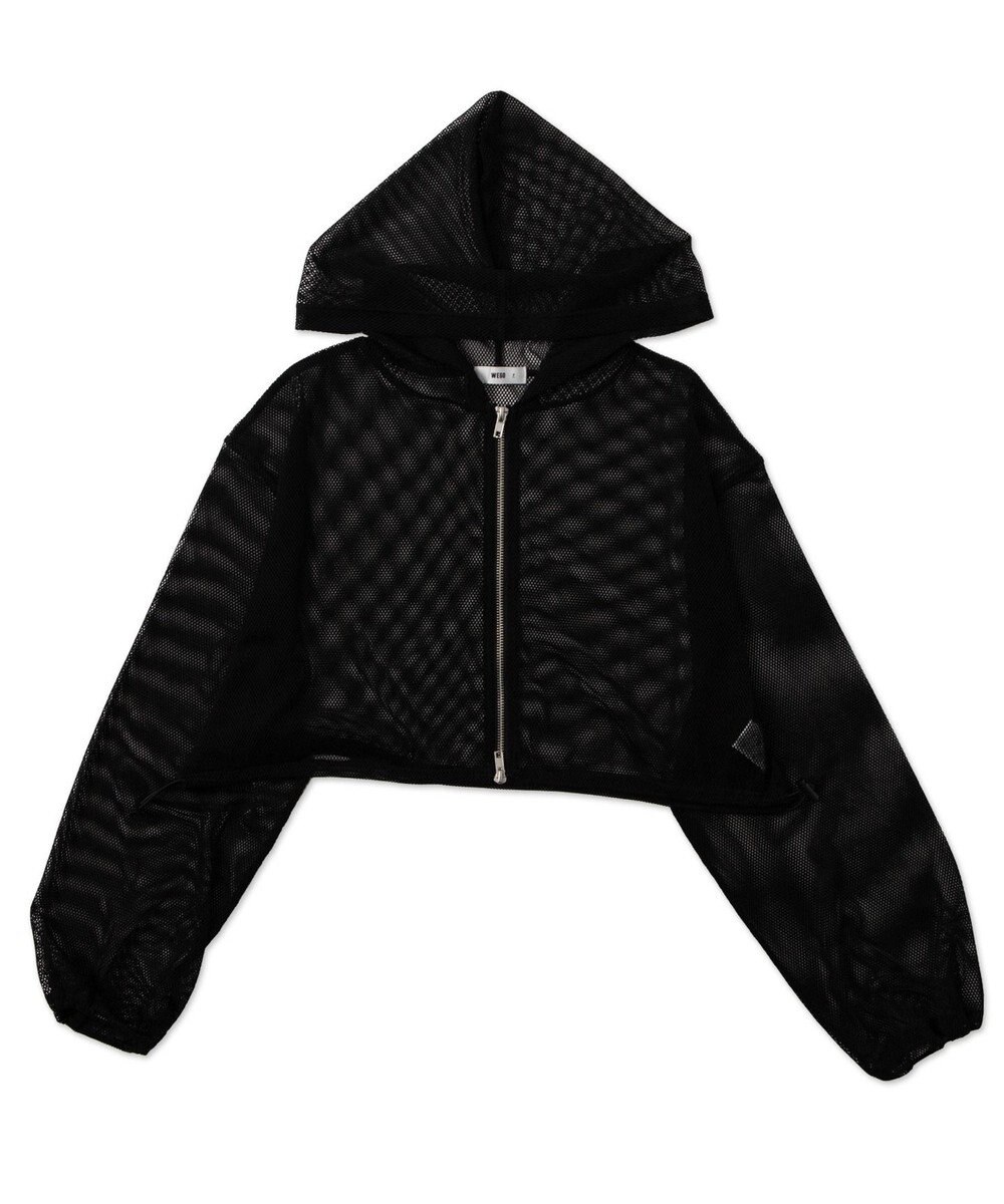 WEGO ダブルジップメッシュパーカー 