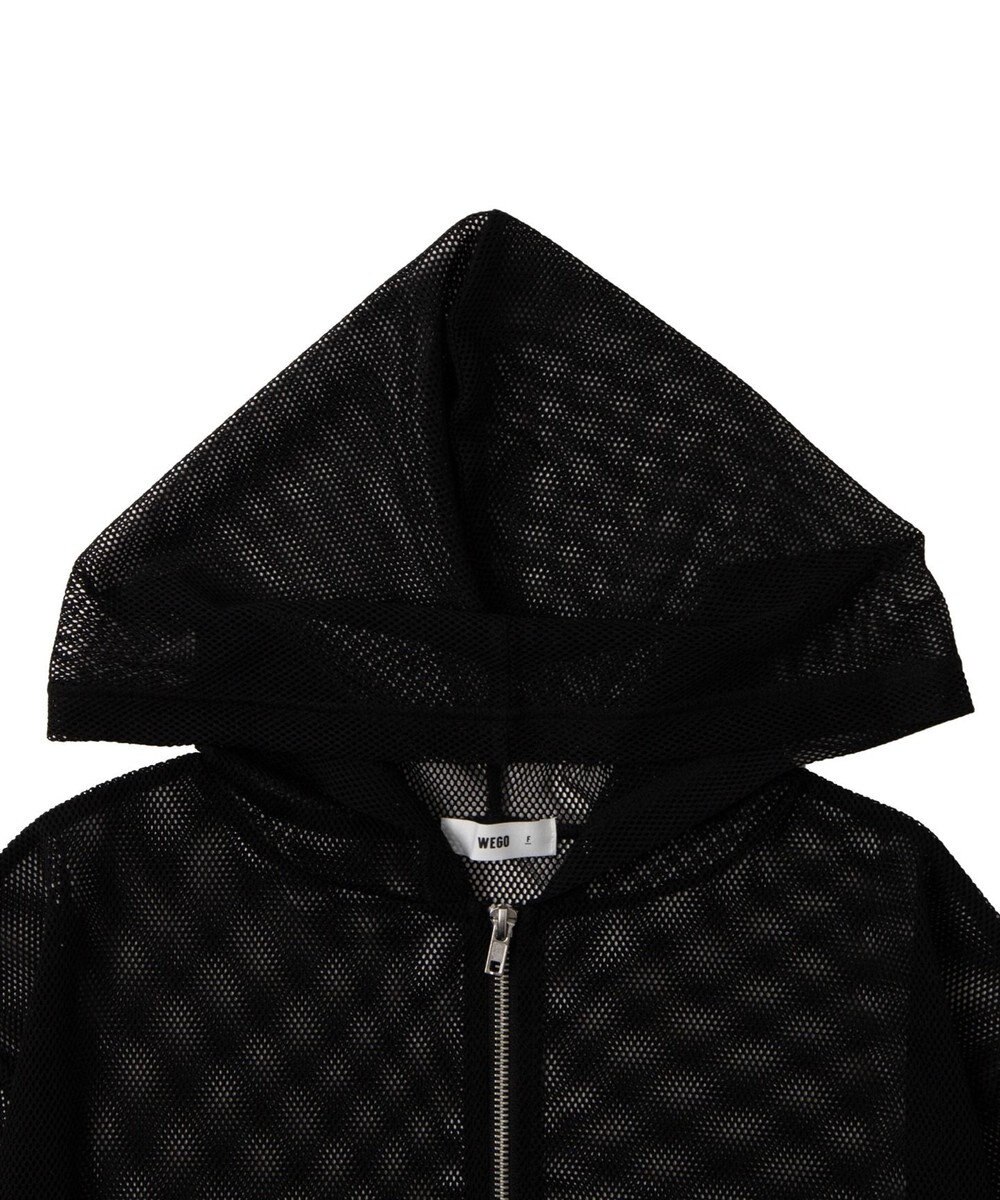WEGO ダブルジップメッシュパーカー 