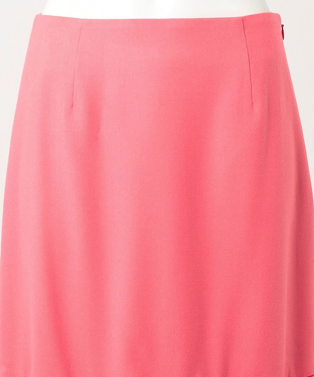 23区 L 【R(アール)】カラーウールツイル ティアードスカート 