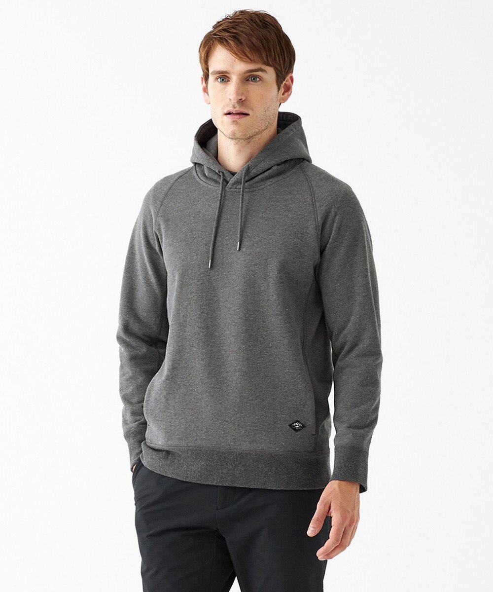 JOSEPH ABBOUD MOUNTAIN 【UNISEX】OG裏毛パイルエンブロイダリー パーカー 