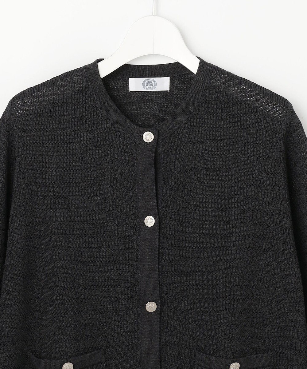 J.PRESS LADIES Paper Blend Summer ニット ジャケット 