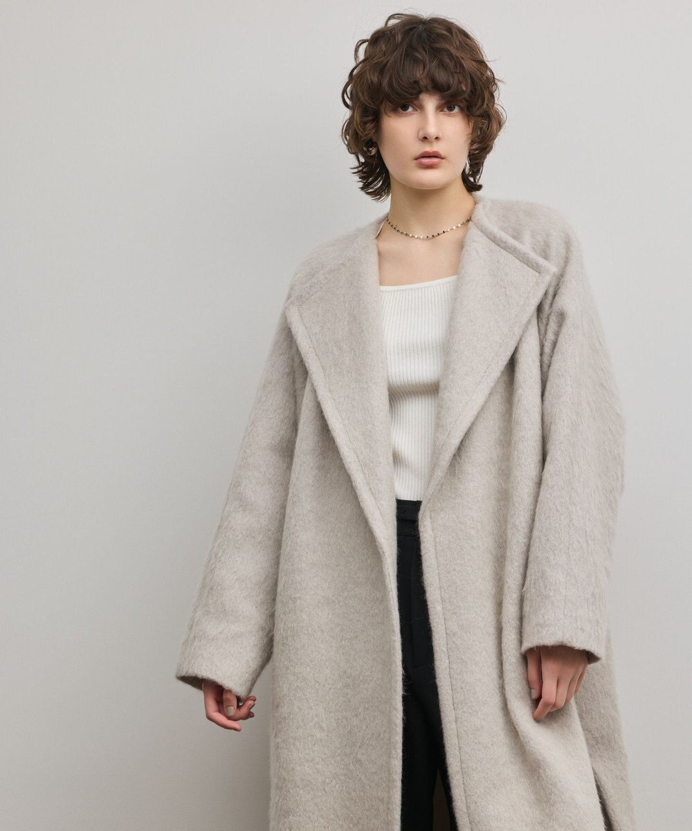 GRACE CONTINENTAL シャギードルマンコート 