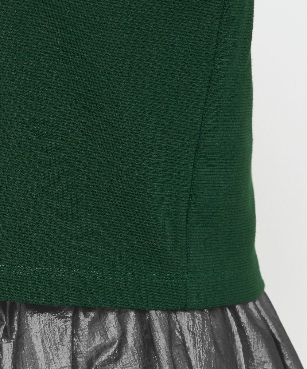 uncrave コットンミラノ ショート丈 Tシャツ（uncrave WHITE） 