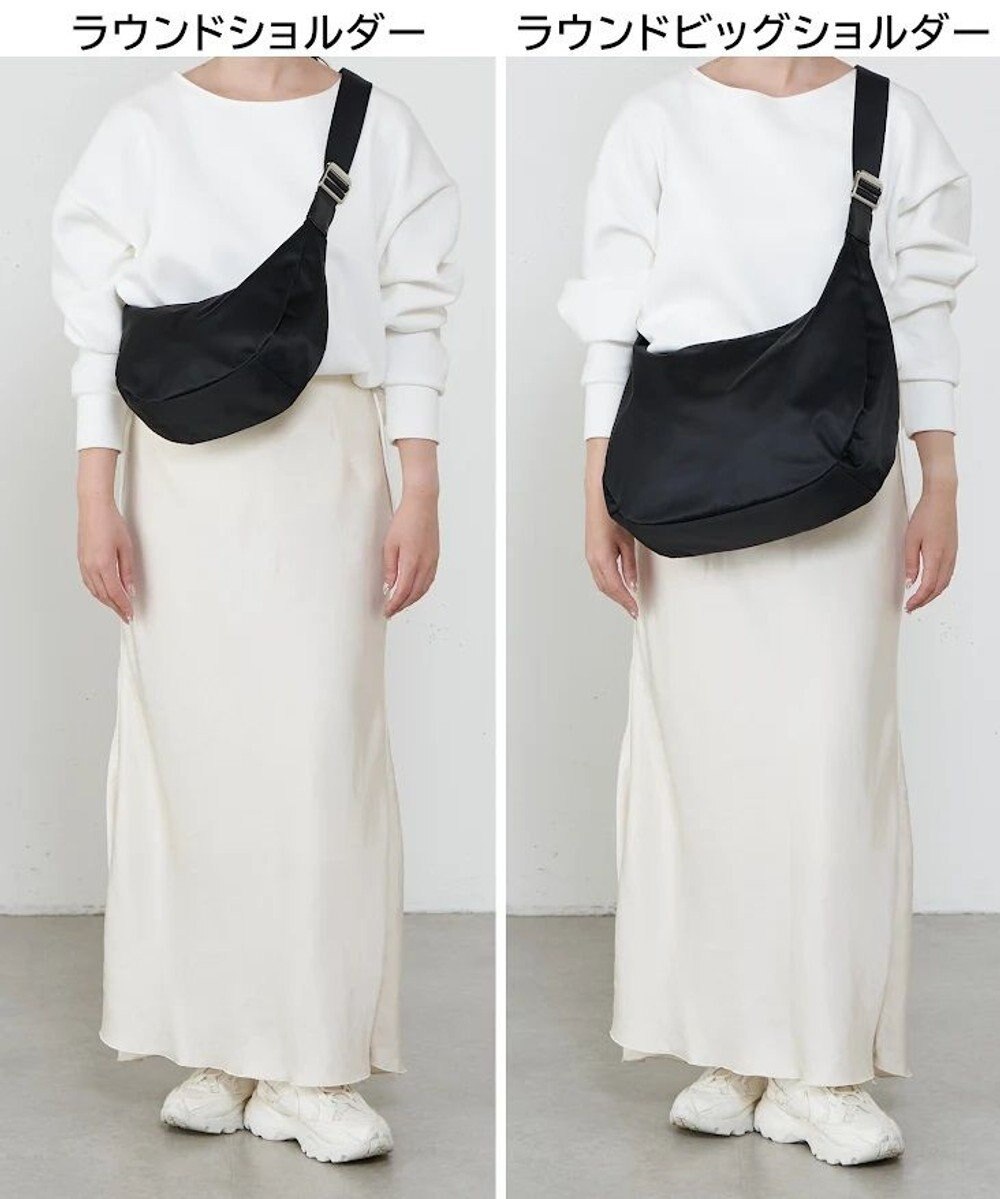 russet ナイロンラウンドショルダーバッグ (CE-1327-WEB) 