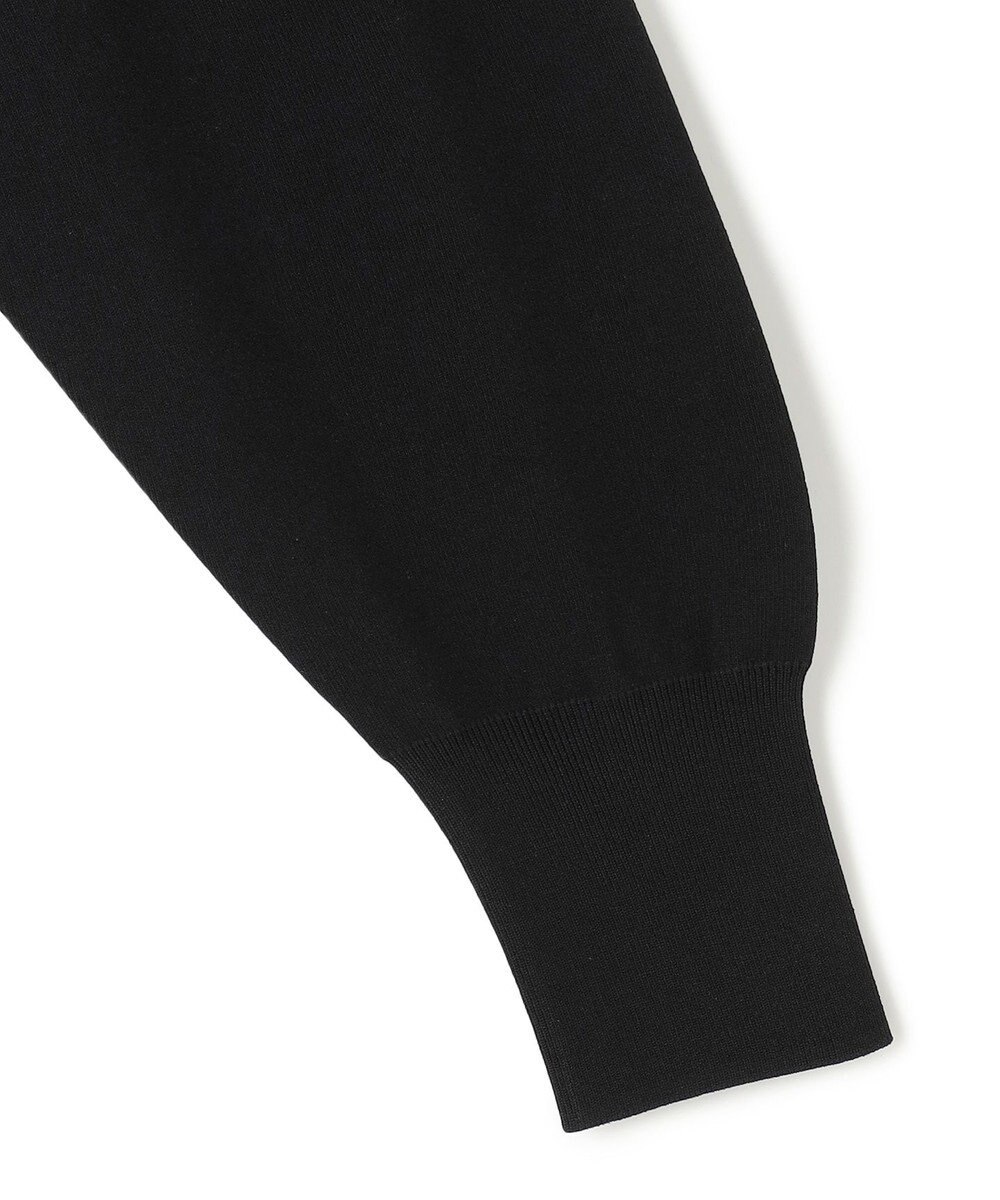 BEIGE， 【洗える】LAURA / ドライタッチバックジップニット 