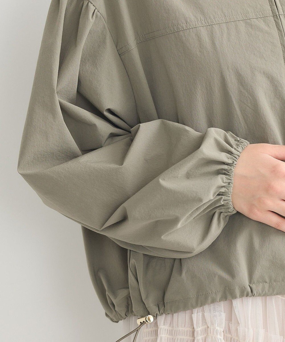 earth music&ecology ノーカラーボリュームブルゾン 