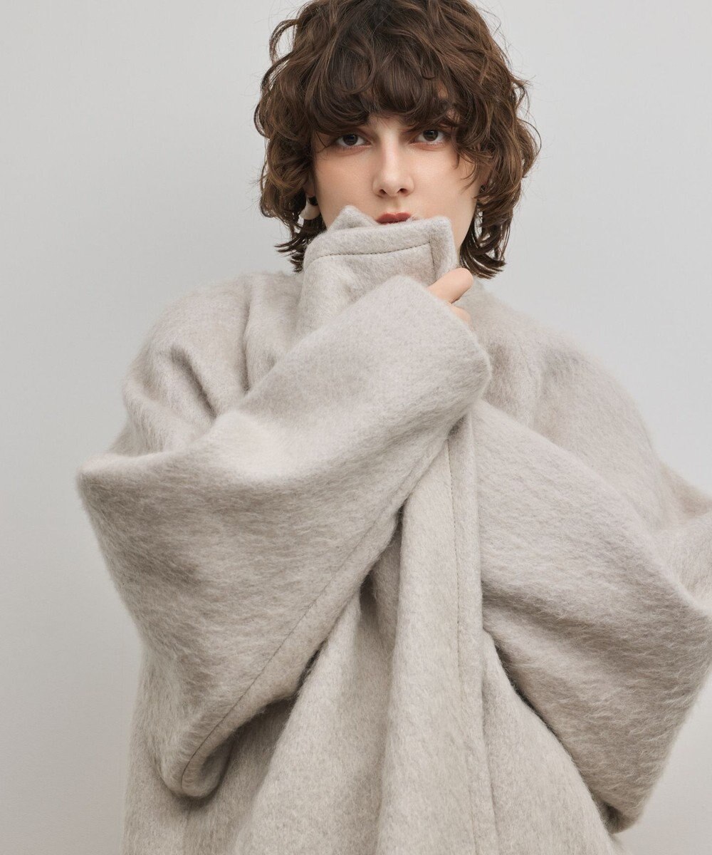 GRACE CONTINENTAL シャギードルマンコート 