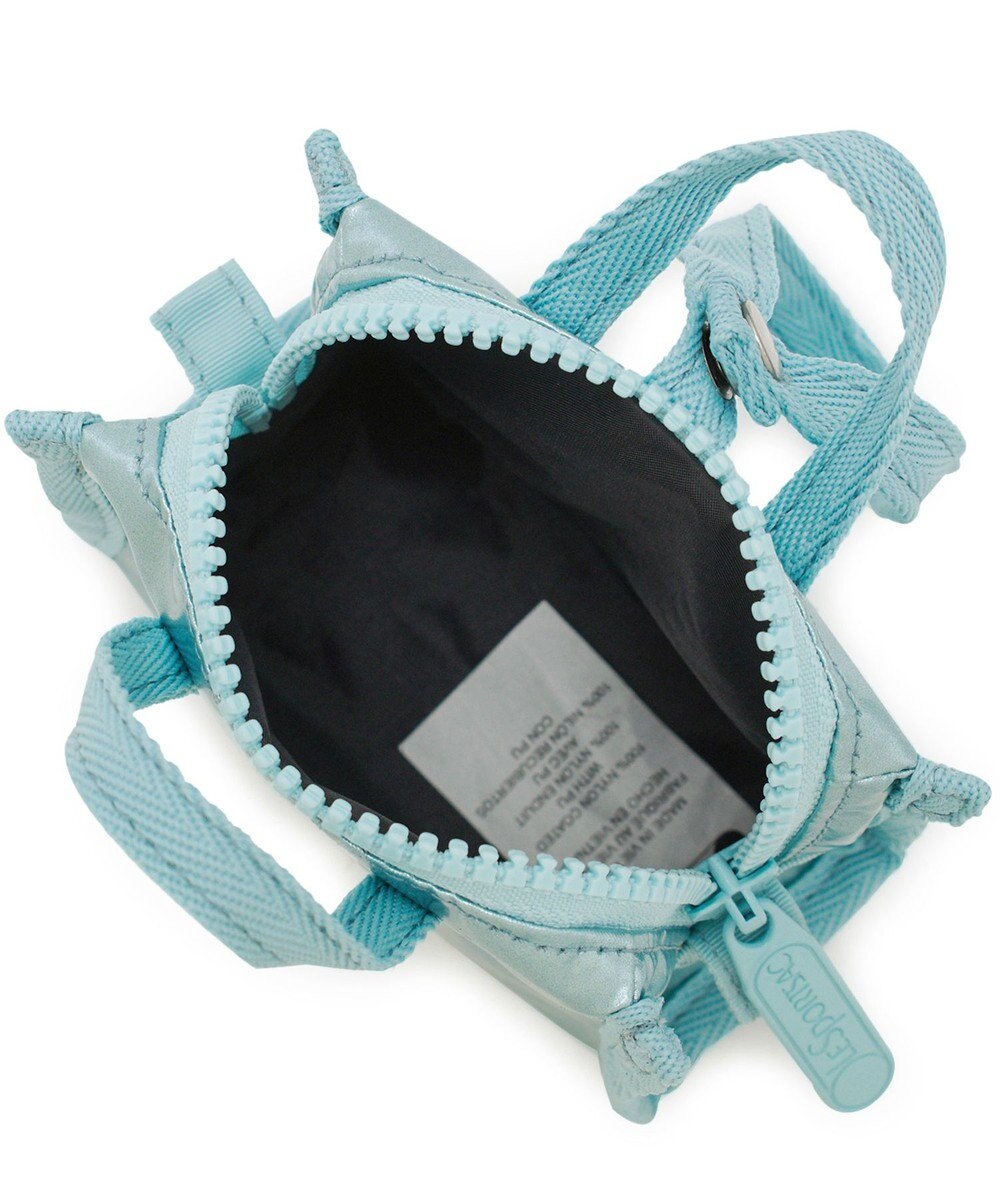 LeSportsac MICRO WEEKENDER CHARM/アクアブルーシャイン 