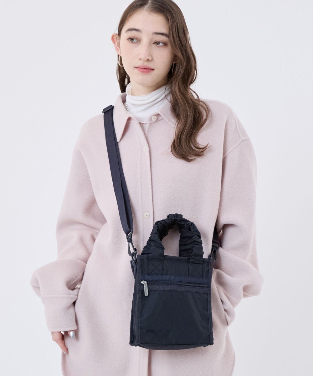 LeSportsac GH MINI N/S TOTE/ディープシーブルー 