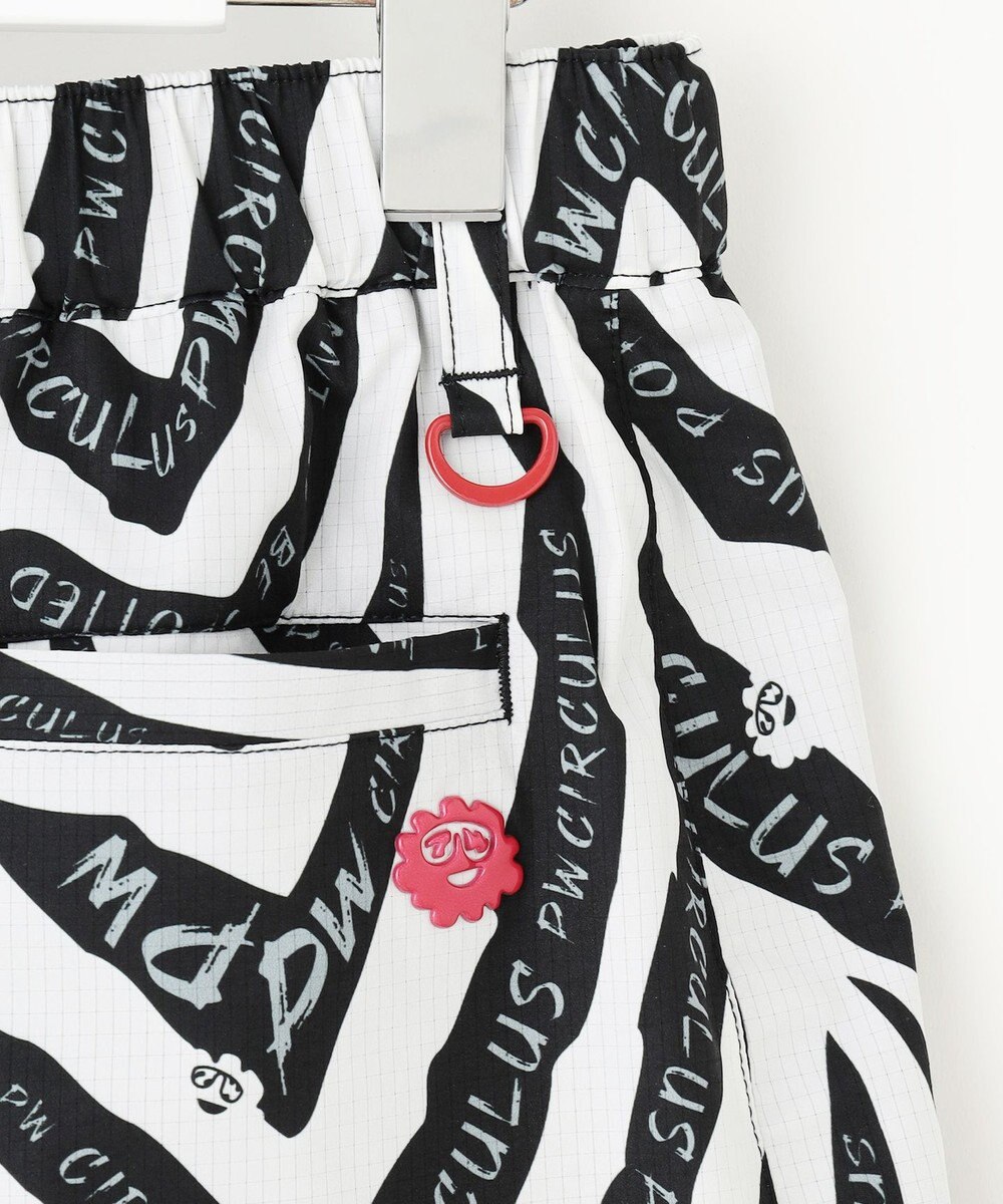 PW CIRCULUS 【高通気 / 軽撥水 / 軽量のDotAir 使用】【WOMEN】ゼブラ柄スカート ゴルフウェア レディース 