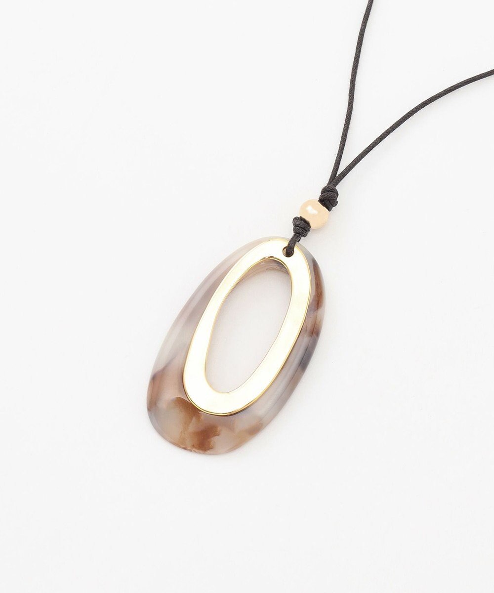 ANY マーブルフープネックレス 