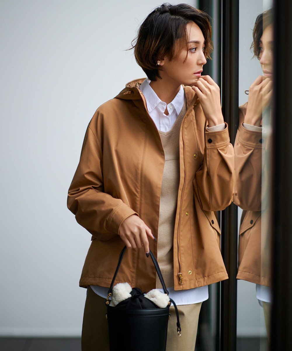 23区 【前後着用可能】コットンカシミヤ ニット 