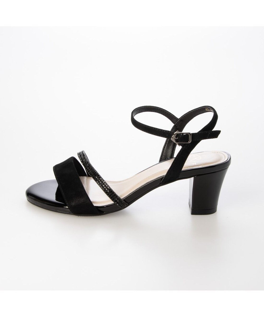 Riz raffinee <Riz raffinee>ラインストーンデザインサンダル 