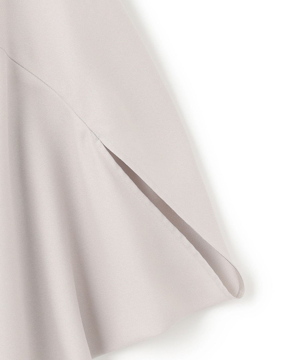 ICB 【接触冷感・UVケア・速乾・洗える】 FluidBackSatin ドルマンスリーブブラウス 