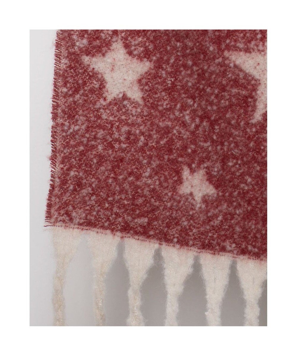 UNBILLION カシュネ cache nez / リサイクルポリ星柄ジャカードストール 