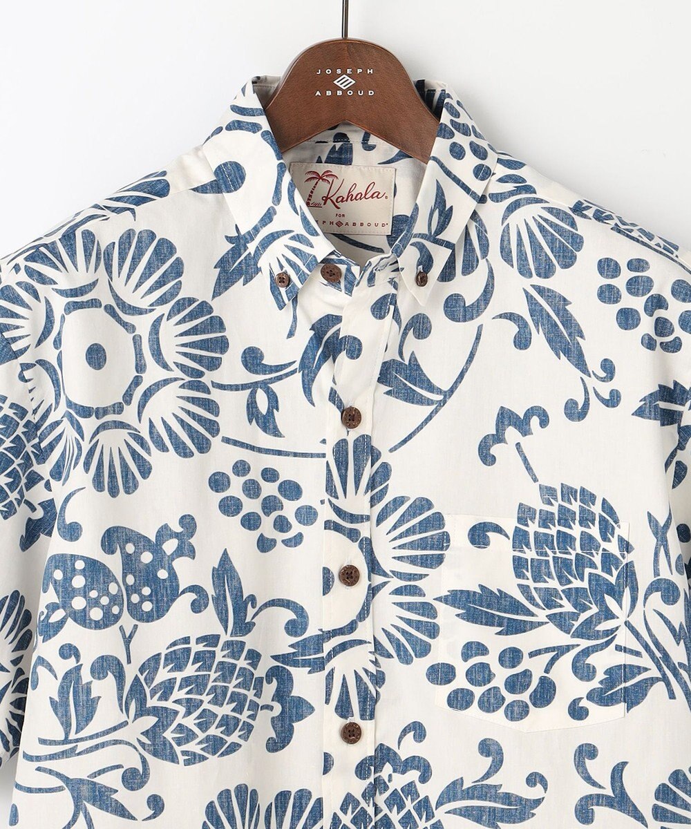 JOSEPH ABBOUD 【老舗アロハシャツブランドとコラボ・限定色あり】カハラアロハ シャツ 