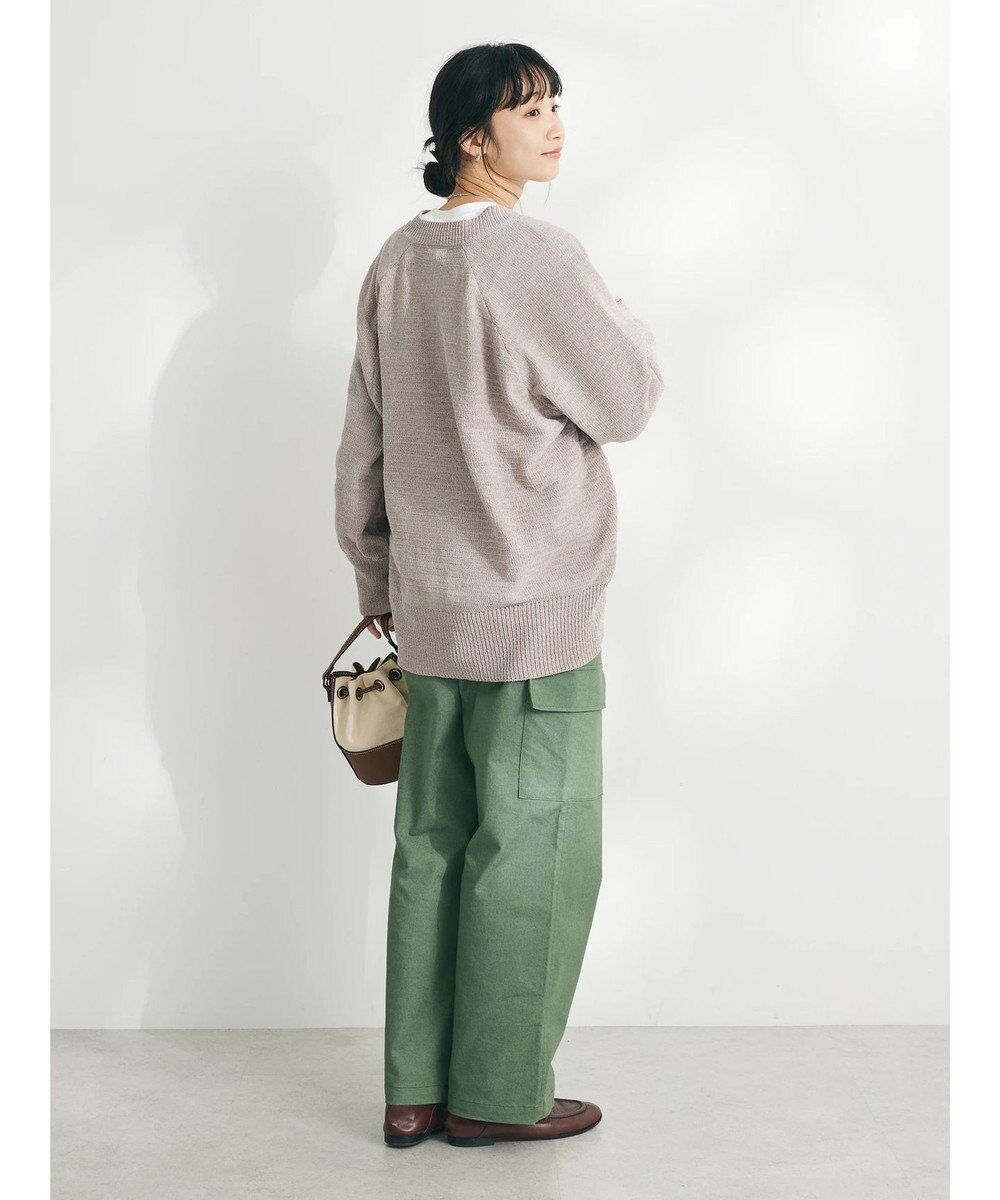 CRAFT STANDARD BOUTIQUE 洗えるコードモールＶネックプルオーバー 