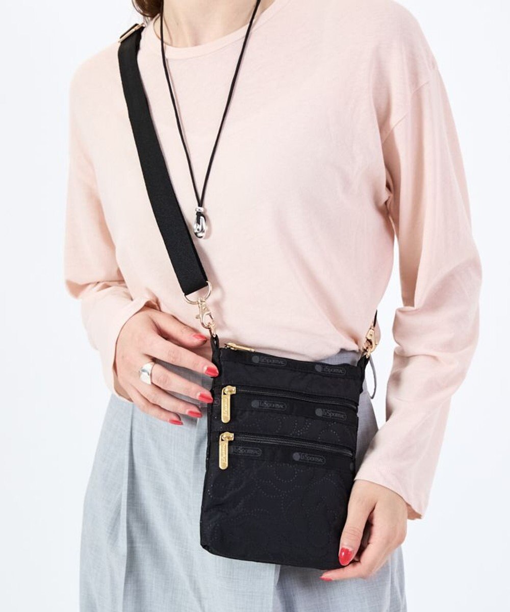 LeSportsac 3 ZIP CROSSBODY/パフィーブロッサムズ 