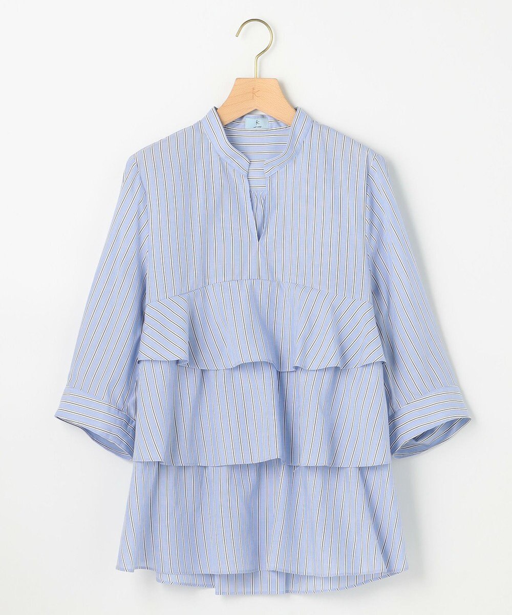 組曲 リヨセルシャーティングティアード ブラウス 