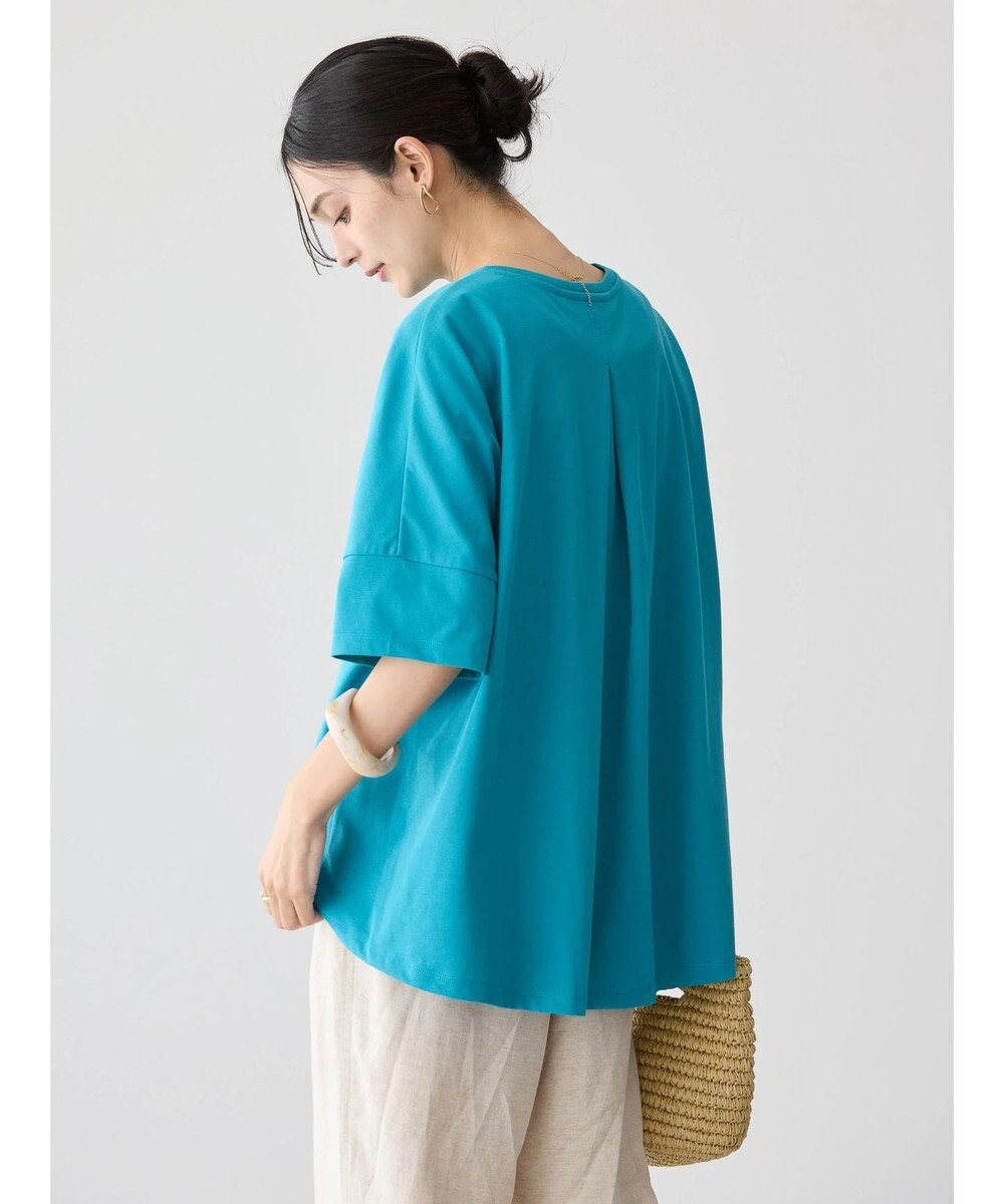 AMERICAN HOLIC 接触冷感バックタックカットプルオーバー 