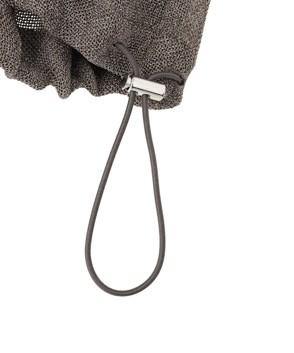 YECCA VECCA 　裾ドロストメッシュシャツ 