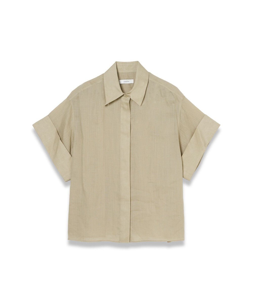 JOSEPH ラミーボイル　ショートスリーブブラウス　JUSTI 