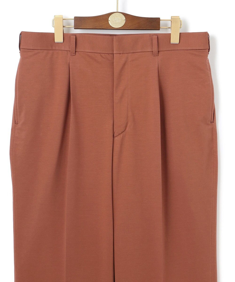 J.PRESS MEN 【J.PRESS ORIGINALS】46G Typewriter Jarsey New Piped Stem Slacks / Made in Japan 