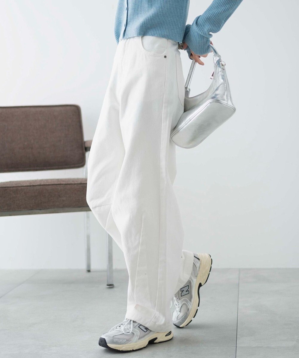 WEGO カーブデニムパンツ 