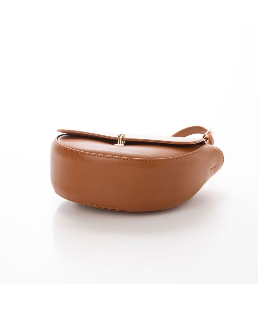 UNBILLION cachecache 財布ポーチ付きハーフムーンショルダーバッグ 