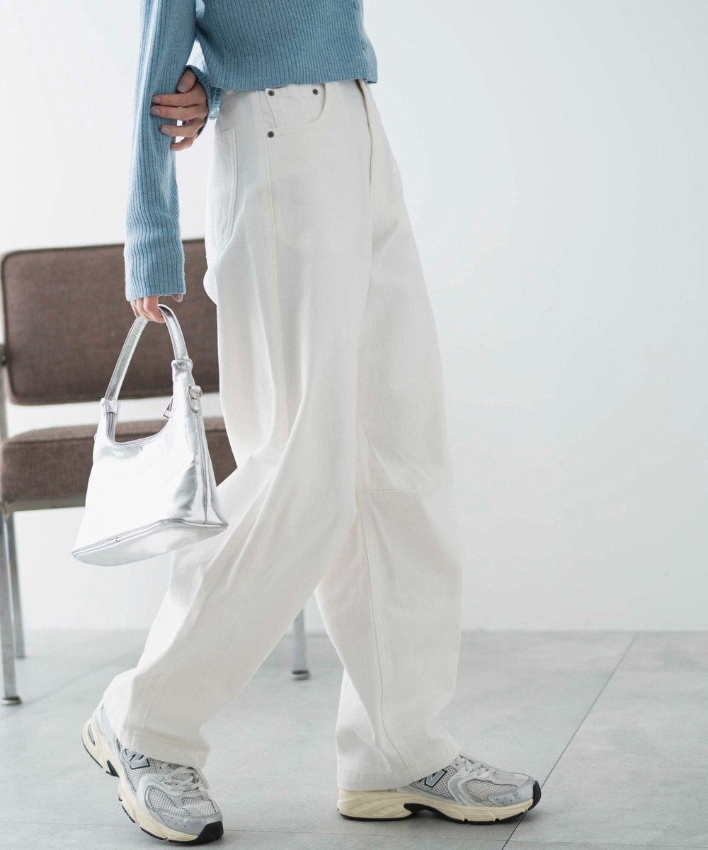 WEGO カーブデニムパンツ 