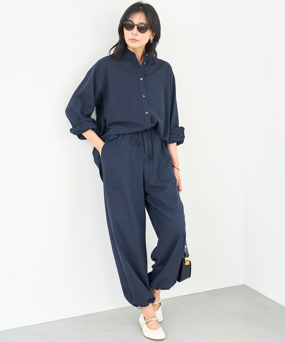 UNFILO L ライトフランネル イージーパンツ 