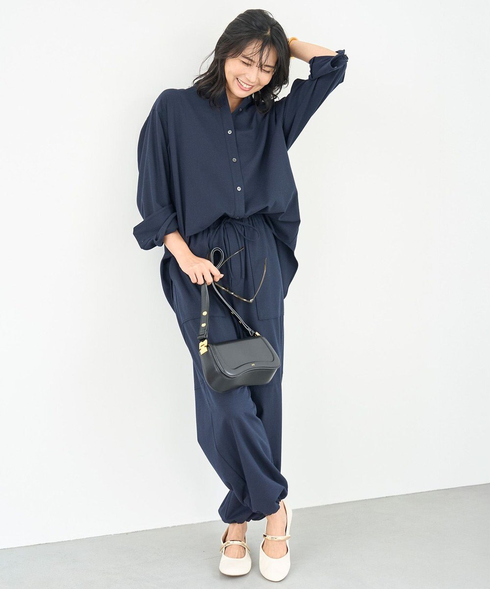 UNFILO L ライトフランネル イージーパンツ 