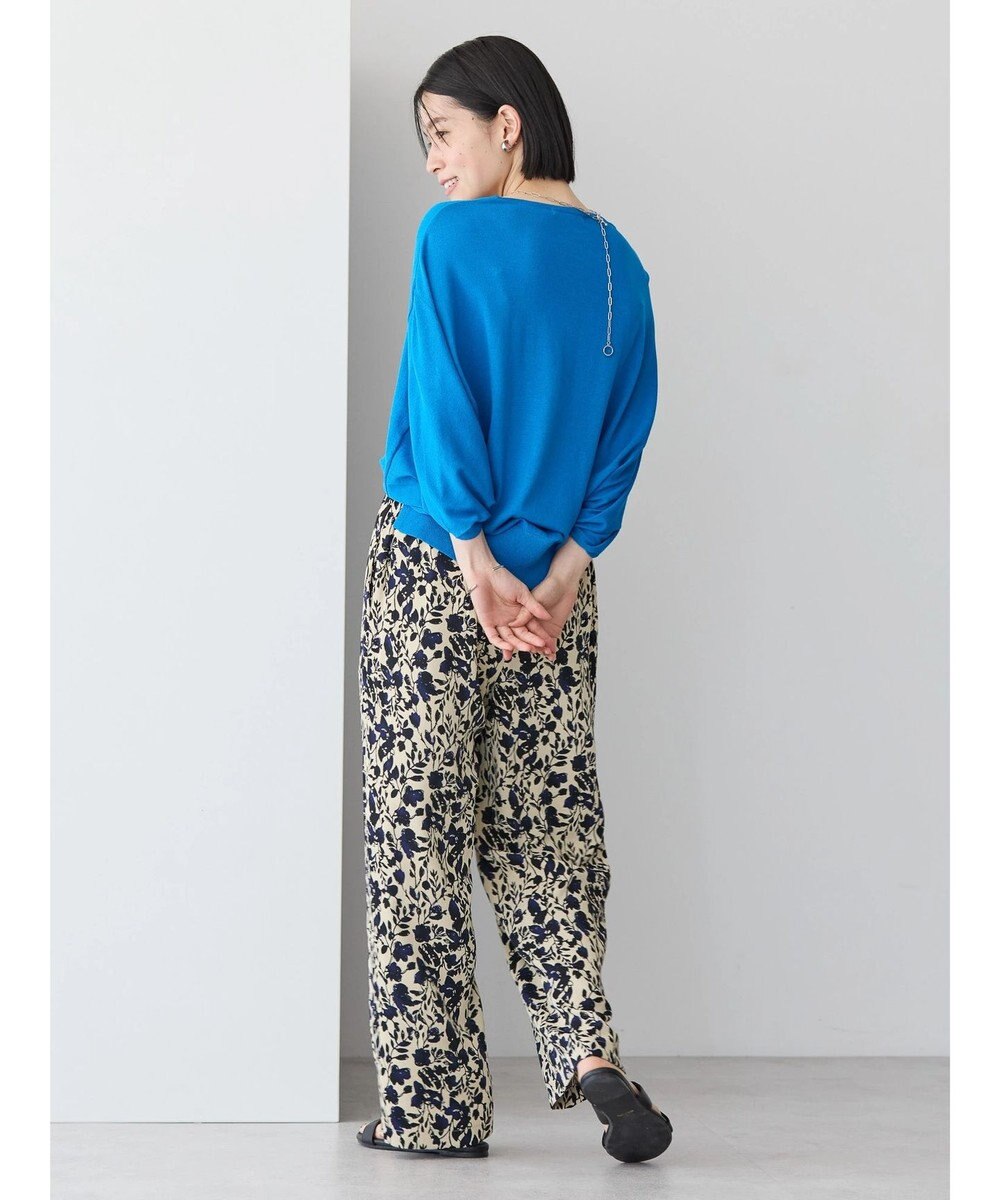 AMERICAN HOLIC 接触冷感トライアングルスリーブニットプルオーバー 