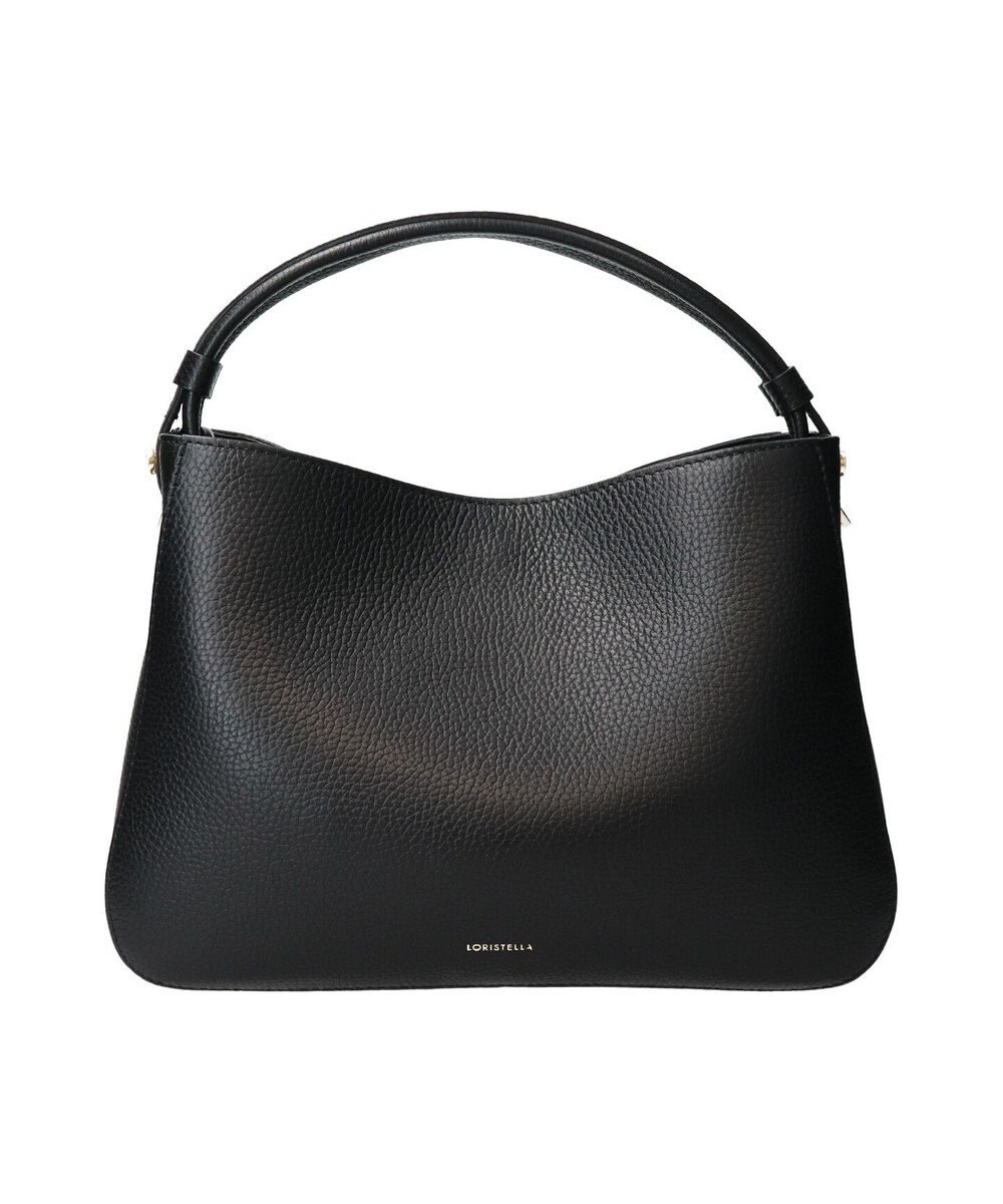 INTER-CHAUSSURES 【LORISTELLA】シュリンクレザーハンドバッグ 