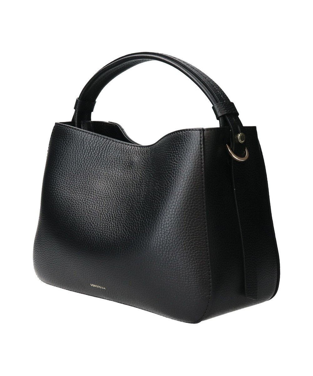 INTER-CHAUSSURES 【LORISTELLA】シュリンクレザーハンドバッグ 