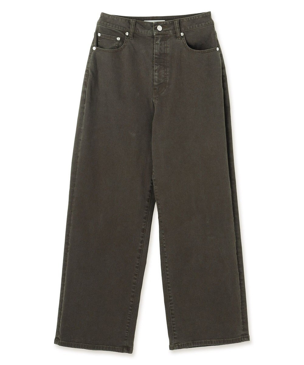 UNFILO L 【UNFILO DENIM/新色追加】撥水ストレッチ ルーズワイドデニム 