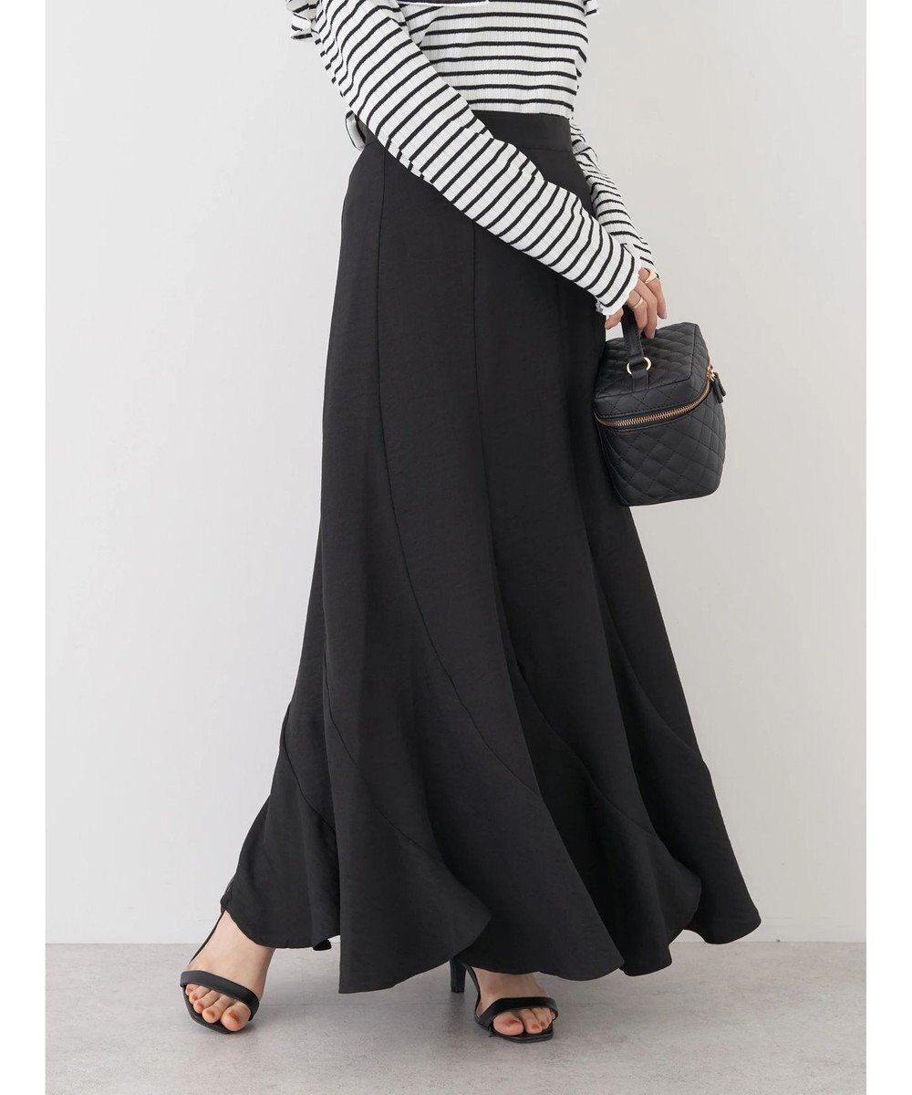 earth music&ecology エアリーエスカルゴスカート 