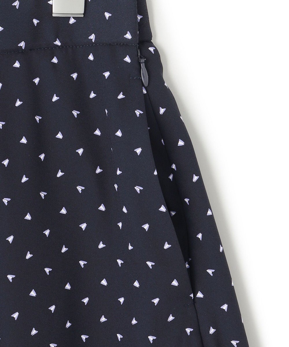 23区 L 【洗える】トライアングルプリント スカート 