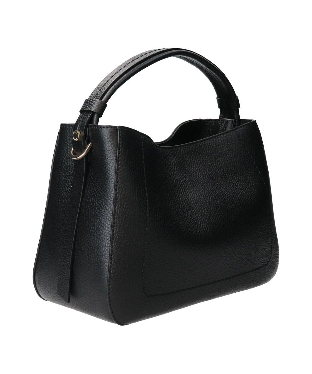 INTER-CHAUSSURES 【LORISTELLA】シュリンクレザーハンドバッグ 